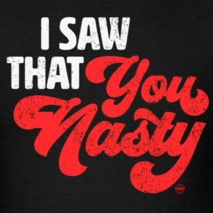 i saw that you nasty funny adult christmas gift for men and women