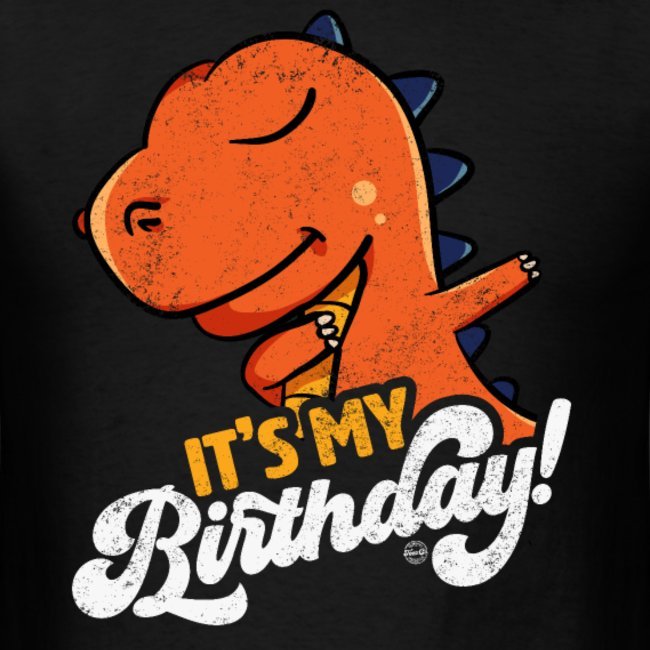its my birthday cool dabbing dinosaur shirts for men women and kids 1