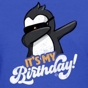 its my birthday cool dabbing penguin shirts for men women and kids 2