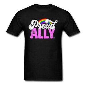 proud ally lgbt rainbow gay pride month shirts