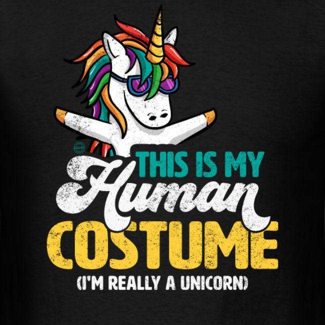 this is my human costume im really a unicorn shirts for men women and kids 1